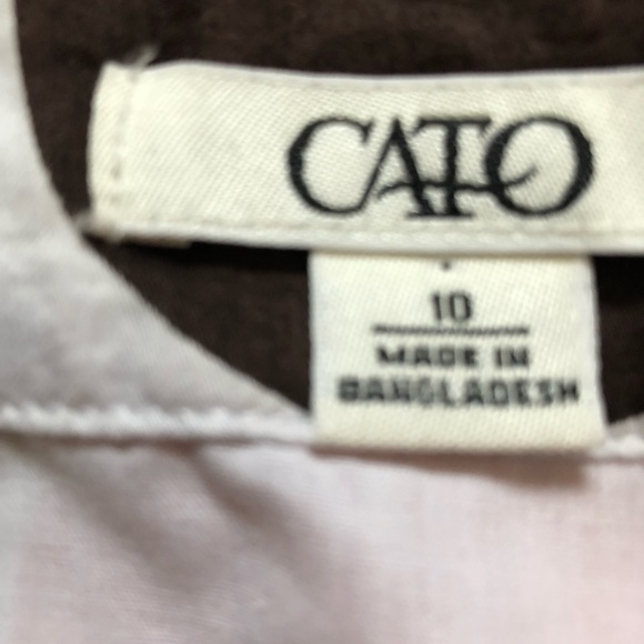 Cato size 10 polka dot skirt 100% cotton - Picture 5 of 6